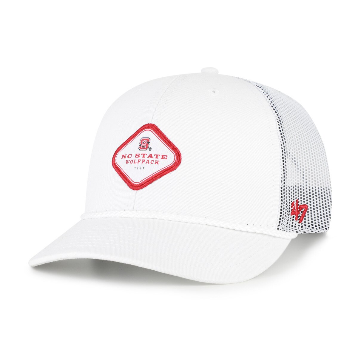 White Adjustable Tuskin Trucker Sna